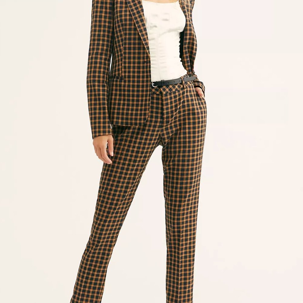 Free people Scotch & Soda classic tailored check suit